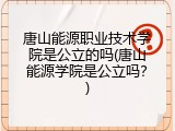 唐山能源职业技术学院是公立的吗(唐山能源学院是公立吗？)