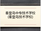 秦皇岛中专技术学校(秦皇岛技术学校)