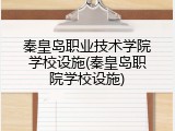 秦皇岛职业技术学院学校设施(秦皇岛职院学校设施)