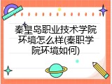 秦皇岛职业技术学院环境怎么样(秦职学院环境如何)