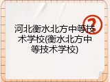 河北衡水北方中等技术学校(衡水北方中等技术学校)