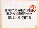 邯郸汽修学校官网河北分校(邯郸汽修学校河北分校官网)