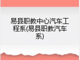 易县职教中心汽车工程系(易县职教汽车系)