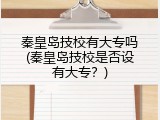 秦皇岛技校有大专吗(秦皇岛技校是否设有大专？)