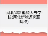河北省新能源大专学校(河北新能源高职院校)