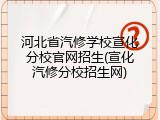 河北省汽修学校宣化分校官网招生(宣化汽修分校招生网)