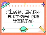 乐山苏稽计算机职业技术学校(乐山苏稽计算机职校)