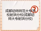 成都幼师师范大专学校射洪分校(成都幼师大专射洪分校)