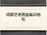 成都艺考画室集训地址