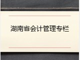 湖南省会计管理专栏