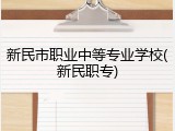 新民市职业中等专业学校(新民职专)
