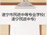 遂宁市民进中等专业学校(遂宁民进中专)
