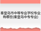 秦皇岛市中等专业学校专业有哪些(秦皇岛中专专业)
