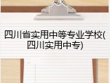四川省实用中等专业学校(四川实用中专)