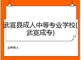 武宣县成人中等专业学校(武宣成专)