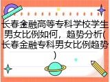 长春金融高等专科学校学生男女比例如何，趋势分析(长春金融专科男女比例趋势)