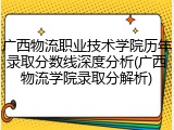 广西物流职业技术学院历年录取分数线深度分析(广西物流学院录取分解析)