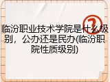 临汾职业技术学院是什么级别，公办还是民办(临汾职院性质级别)