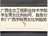 广西生态工程职业技术学院学生男女比例如何，趋势分析("广西学院男女比例趋势")