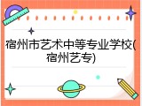 宿州市艺术中等专业学校(宿州艺专)