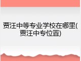 贾汪中等专业学校在哪里(贾汪中专位置)