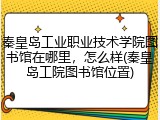 秦皇岛工业职业技术学院图书馆在哪里，怎么样(秦皇岛工院图书馆位置)