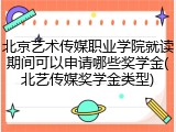 北京艺术传媒职业学院就读期间可以申请哪些奖学金(北艺传媒奖学金类型)
