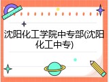 沈阳化工学院中专部(沈阳化工中专)