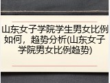 山东女子学院学生男女比例如何，趋势分析(山东女子学院男女比例趋势)