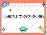 少年艺术学校(艺校少年)