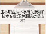 玉林职业技术学院动漫制作技术专业(玉林职院动漫技术)