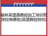 榆林吴堡县数控加工培训班技校有哪些(吴堡数控技校)