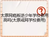 太原网瘾叛逆少年学校费用高吗(太原戒网学校费用)