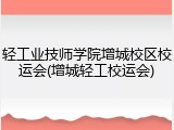 轻工业技师学院增城校区校运会(增城轻工校运会)