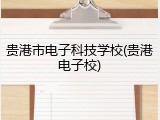 贵港市电子科技学校(贵港电子校)