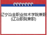辽宁冶金职业技术学院兼职(辽冶职院兼职)
