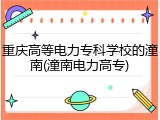 重庆高等电力专科学校的潼南(潼南电力高专)
