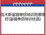 佳木斯富锦单招培训班哪家好(富锦单招培训优选)