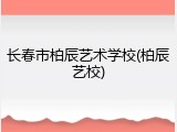 长春市柏辰艺术学校(柏辰艺校)