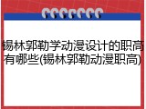 锡林郭勒学动漫设计的职高有哪些(锡林郭勒动漫职高)