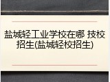 盐城轻工业学校在哪 技校招生(盐城轻校招生)
