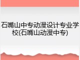 石嘴山中专动漫设计专业学校(石嘴山动漫中专)