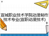 宣城职业技术学院动漫制作技术专业(宣职动漫技术)