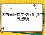 黑执事寄宿学校照相(黑学园摄影)