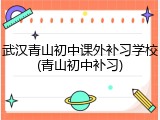 武汉青山初中课外补习学校(青山初中补习)