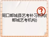周口郸城县艺考补习机构(郸城艺考机构)