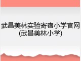 武昌美林实验寄宿小学官网(武昌美林小学)