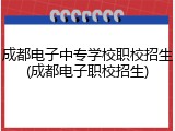 成都电子中专学校职校招生(成都电子职校招生)