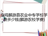 宝鸡麟游县农业中专学校学费多少钱(麟游农校学费)