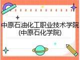 中原石油化工职业技术学院(中原石化学院)